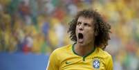 <p>David Luiz acredita que não houve perda de encanto na Seleção</p>  Foto: Ricardo Matsukawa / Terra