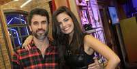 <p>Eriberto Leão e Emanuelle Araújo</p>  Foto: Anderson Borde / AgNews