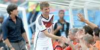 <p>Artilheiro do Mundial, Müller pode entrar para história como um dos goleadores da história da competição</p>  Foto: EFE