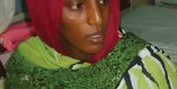 <p>Meriam Yahia Ibrahim Ishag, sudanesa crist&atilde; de 27 anos, condenada&nbsp;&agrave; forca por apostasia, &eacute; vista em sua cela um dia depois que ela deu &agrave; luz uma menina em uma pris&atilde;o de mulheres em Cartum, em&nbsp;28 de maio</p>  Foto: AFP