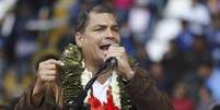 <p>O presidente do Equador, Rafael Correa</p>  Foto: Enrique Castro-Mendivil / Reuters