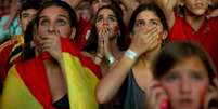 <p>Eliminação antecipada da seleção da Espanha da Copa do Mundo pegou os torcedores espanhóis de surpresa</p>  Foto: Getty Images 