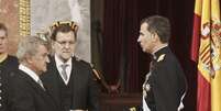 Felipe VI jura fidelidade à Constituição em sua proclamação como novo rei da Espanha  Foto: EFE