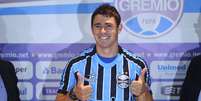 <p>Investidor aposta que Giuliano vai se valorizar no Gr&ecirc;mio</p>  Foto: Gr&ecirc;mio / Divulga&ccedil;&atilde;o
