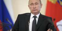 <p>Vladimir Putin havia solicitado em março autorização do Parlmento para intervenção militar na Ucrânia</p>  Foto: Reuters