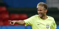 <p>Neymar se prepara para jogo decisivo e histórico: 100º da história da Seleção em Copas</p>  Foto: Ricardo Matsukawa  / Terra