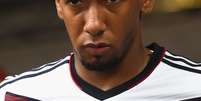 <p>Jérôme Boateng sentiu lesão na coxa esquerda e dores no quadril contra Gana</p>  Foto: Getty Images 