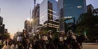 <p>Policiais trabalhar&atilde;o pr&oacute;ximos &agrave; bilheteria oficial</p>  Foto: Bruno Santos / Terra