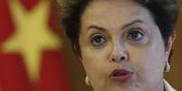 Presidente Dilma Rousseff fala durante encontro com presidente de Angola em Brasília. 16/06/2014.  Foto: Ueslei Marcelino / Reuters