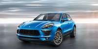 <p>Porsche Macan</p>  Foto: Divulgação