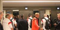 Delegação da Alemanha chega a hotel no bairro de Boa Viagem, no Recife  Foto: Terra