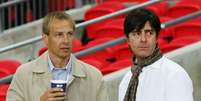 Jurgen Klinsmann e Joachim Low são amigos de longa data  Foto: Getty Images 