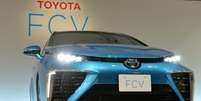 <p>Movido a hidrogênio, Toyota FCV começa a ser vendido em 2015</p>  Foto: AFP