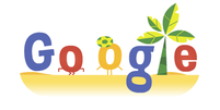 Novo doodle é a animação de número 34 desde o começo do torneio  Foto: Google / Reprodução