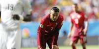 <p>Cristiano Ronaldo se esforçou e chamou o jogo, mas falhou demais</p>  Foto: Ueslei Marcelino / Reuters