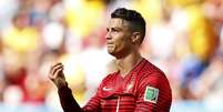 Cristiano Ronaldo lamenta chance desperdi&ccedil;ada contra Gana  Foto: Ueslei Marcelino / Reuters
