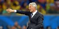 <p>Argentino José Pékerman jogou a responsabilidade para o Uruguai</p>  Foto: Getty Images