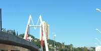 <p>Viaduto fica perto do Beira-Rio </p>  Foto: Divulgação/TP Mazembe