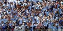 <p>Argentina sofreu e marcou apenas no fim do segundo tempo da prorrogação</p>  Foto: Eddie Keogh / Reuters