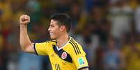 <p>Colombiano James Rodríguez é o artilheiro da Copa</p>  Foto: Getty Images 