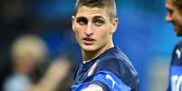 <p>Verratti foi contratado em 2012 pelo Paris Saint-Germain</p>  Foto: Getty Images 