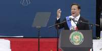 <p>Presidente do Panamá, Juan Carlos Varela, participa de audiência durante a inauguração de seu mandato em Panama City</p>  Foto: Rafael Ibarra / Reuters