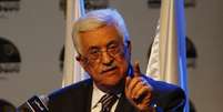 <p>Presidente palestino, Mahmoud Abbas fala durante uma conferência na cidade de Ramallah, Cisjordânia, em 19 de junho</p>  Foto: Mohamad Torokman / Reuters