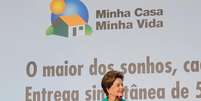 Presidente Dilma Rousseff lançou nesta quinta-feira a terceira edição do programa habitacional Minha Casa, Minha Vida, uma das vitrines do seu governo  Foto: Blog do Planalto / Divulgação