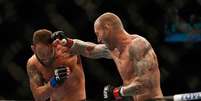 Luke Zachrich vence Guilherme Bomba na segunda luta do card preliminar do UFC 175  Foto: Josh Hedges / Getty Images 