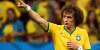 <p>O zagueiro David Luiz é o capitão da Seleção no jogo contra a Alemanha</p>  Foto: Getty Images