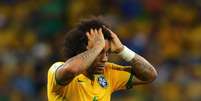 <p>Marcelo volta a ganhar uma chance com o treinador Dunga na Sele&ccedil;&atilde;o</p>  Foto: Martin Rose / Getty Images 