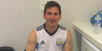 Lionel Messi escreveu mensagem de apoio à família de jornalista morto  Foto: Facebook / Reprodução