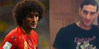 Fellaini se desfez de sua tradicional cabeleira  Foto: Twitter @fellainiM / Reprodu&ccedil;&atilde;o / Getty Images 