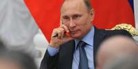 <p>Presidente russo, Vladimir Putin participa de&nbsp;uma reuni&atilde;o com membros da C&acirc;mara P&uacute;blica no Kremlin, sede do governo,&nbsp;em Moscou, na quarta-feira, 9 de julho</p>  Foto: RIA Novosti Kremlin, Mikhail Klimentyev / AP