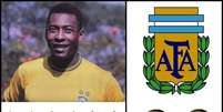 <p>Pelé foi tricampeão do mundo em 1958, 1962 e 1970</p>  Foto: Facebook / Reprodução