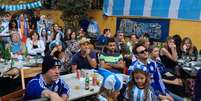 Argentinos lamentaram a derrota na final da Copa do Mundo  Foto: Marcellus Madureira / Terra
