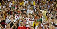 Germany's fans celebrate their 2014 World Cup final win against Argentina at the Maracana stadium in Rio de Janeiro July 13, 2014.  Foto: Damir Sagolj (BRAZIL  - Tags: SOCCER SPORT WORLD CUP) / Reuters
