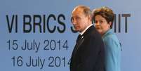 <p>"Após ter o Brasil na presidência dos Brics, será a vez da Rússia, disse Putin</p>  Foto: Nacho Doce  / Reuters