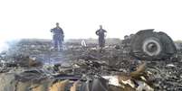 <p>Avião da Malaysia Airlines caiu na Ucrânia com 295 pessoas à bordo</p>  Foto: Maxim Zmeyev / Reuters
