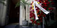 <p>Corpo do escritor está sendo velado na Academia Brasileira de Letras</p>  Foto: Mauro Pimentel / Terra