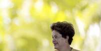 <p>Dilma Rousseff considera que "no Brasil um jogo de pessimismo inadmissível</p>  Foto: Ueslei Marcelino / Reuters