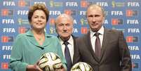 Dilma garante que Copa do Brasil está limpa  Foto: Alexey Nikolsky/RIA Novosti/Kremlin / Reuters