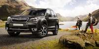 <p>Não é recomendável acelerar bruscamente com o Subaru Forester XT</p>  Foto: Divulgação