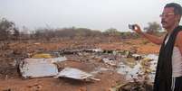 Destroços do avião foram encontrados no Mali após horas de perda de contato da aeronave  Foto: AP