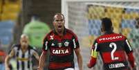 Alecsandro fez o gol da vitória do Flamengo sobre o Botafogo  Foto: Wagner Meier/Agif / Gazeta Press