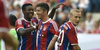 Lewandowski foi o grande destaque do Bayern de Munique  Foto: Reuters