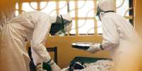 <p>Ebola mata centenas de pessoas na &Aacute;frica</p>  Foto: Samaritan's Purse / AP