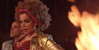 <p>Vídeo foi inspirado no clipe de <em>S&M</em>, da cantora Rihanna</p>  Foto: Youtube / Reprodução