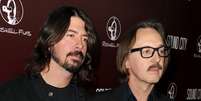 Dave Grohl, líder do Foo Fighters, e o produtor Butch Vig  Foto: Kevin Winter / Getty Images 