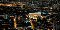 Vista do Templo de Salomão, localizado na região central de São Paulo  Foto: Paulo Pinto/Fotos Públicas